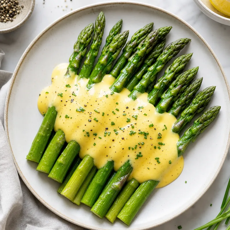 Asparagus with Hollandaise