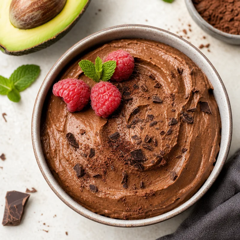 Avocado Chocolate Mousse