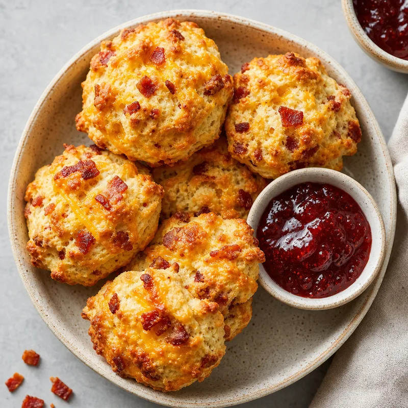 Bacon Cheddar Scones