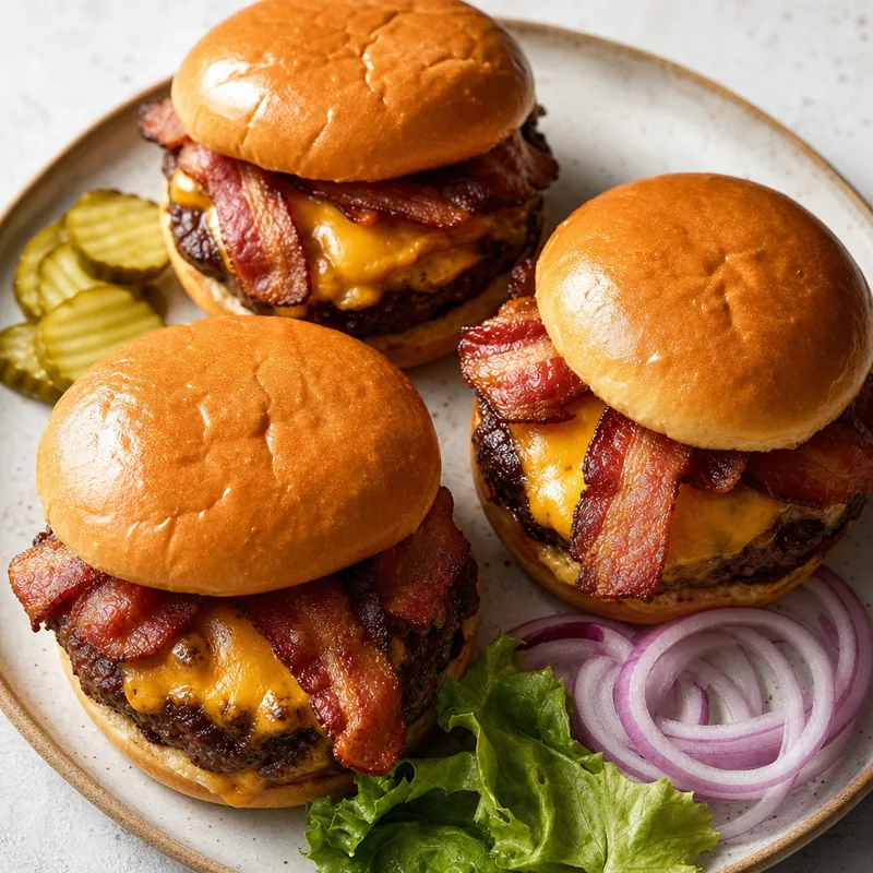 Bacon Cheeseburgers