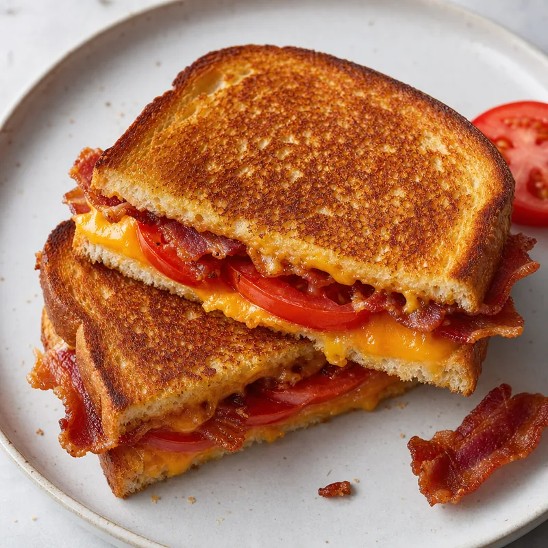 Bacon Tomato Grilled Cheese