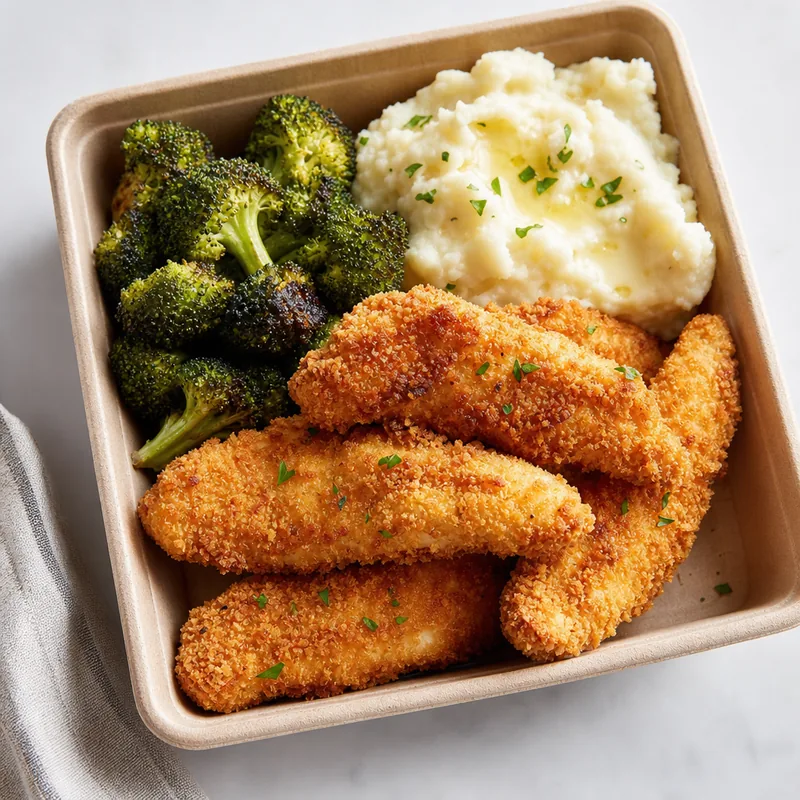 Baked Chicken Tender Dinner Box