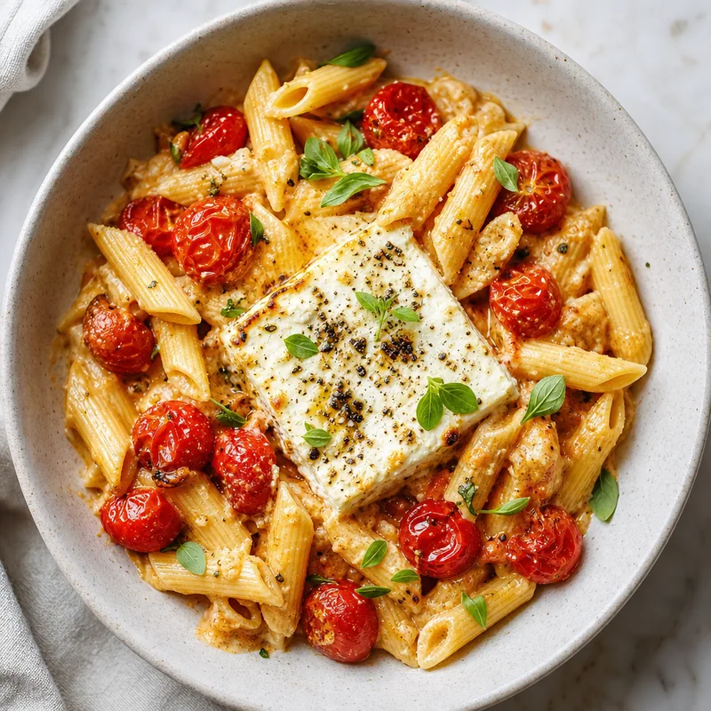 Baked Feta & Tomato Pasta