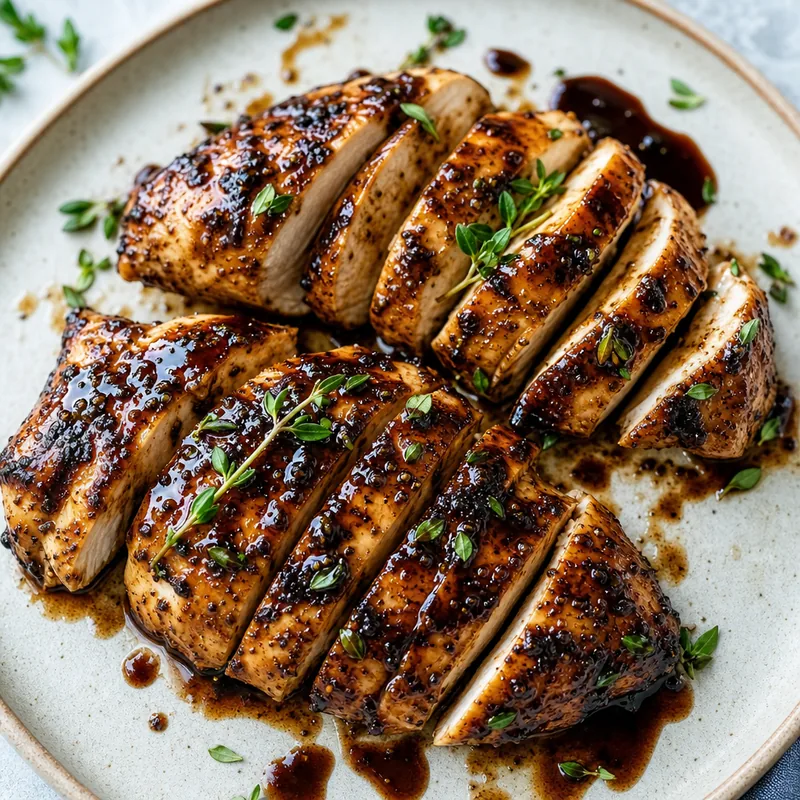 Balsamic Glazed Chicken Breast