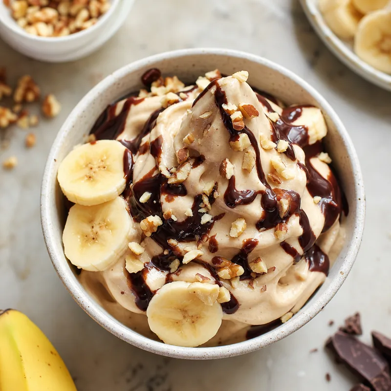 Banana Nice Cream Sundae