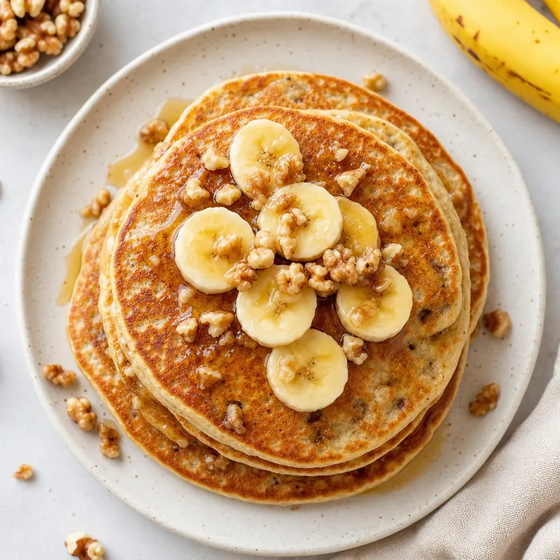 Banana Nut Pancakes