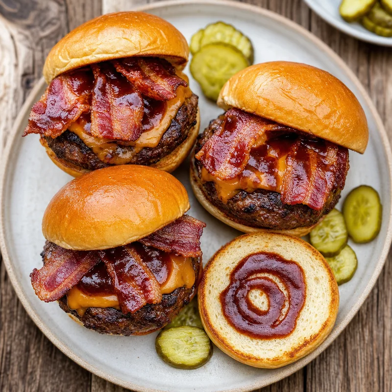 BBQ Bacon Burgers