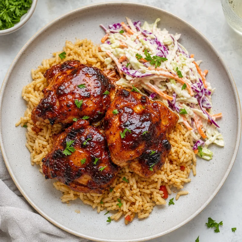 BBQ Chicken and Rice