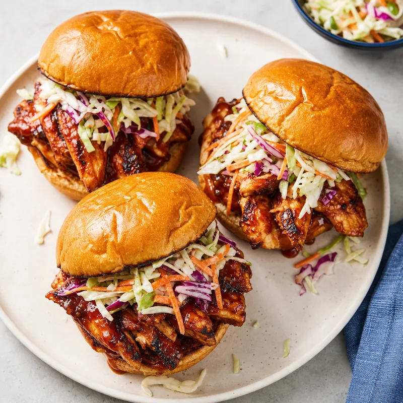 BBQ Chicken Sandwiches