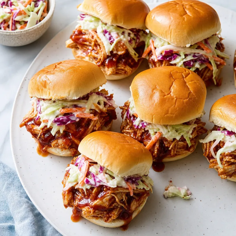 BBQ Chicken Sliders