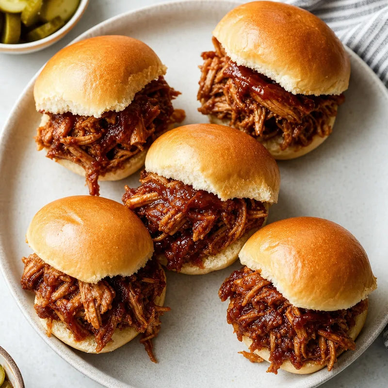 BBQ Pulled Pork Sliders