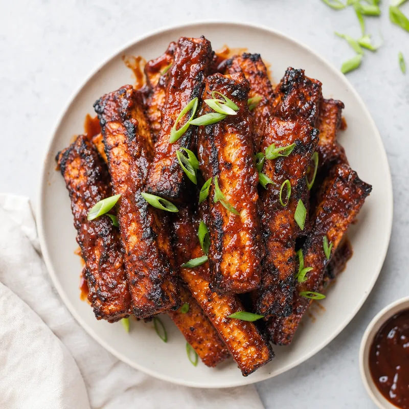 BBQ Tofu Ribs