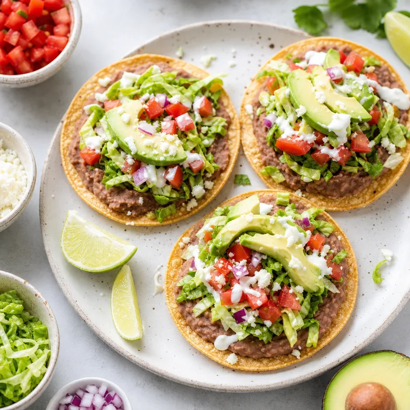 Bean Tostadas