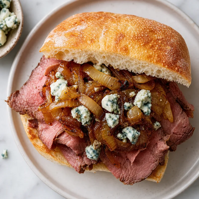 Beef and Blue Cheese