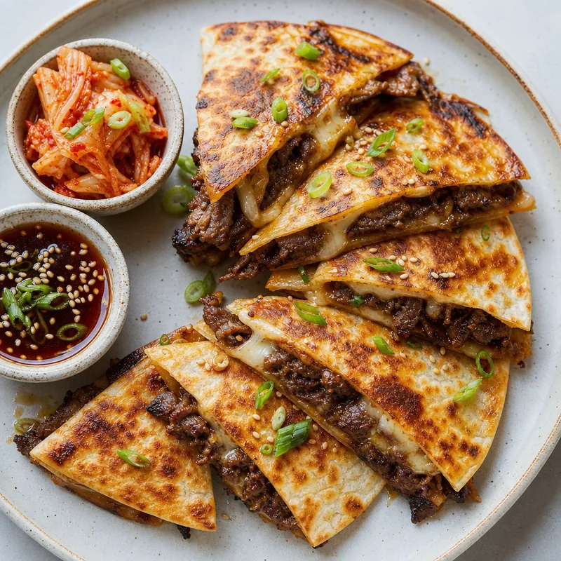 Beef Bulgogi Quesadilla