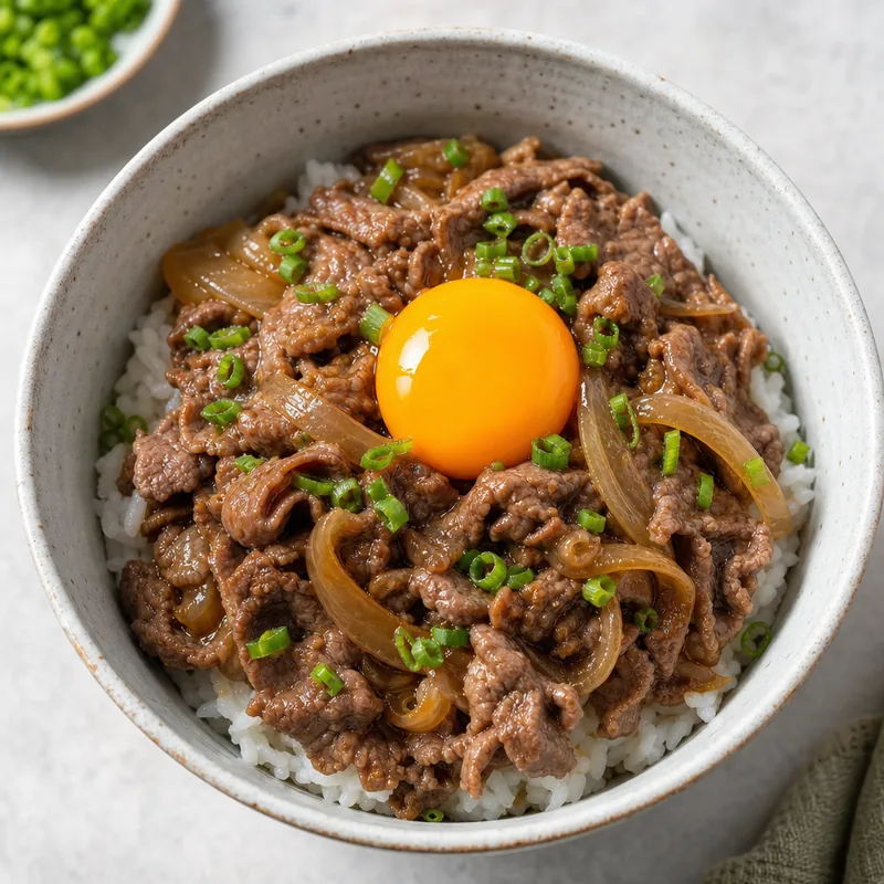 Beef Gyudon Comfort Bowl