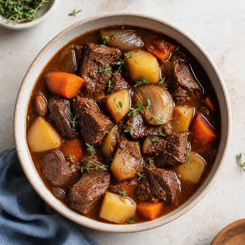 Beef Stew with Root Vegetables