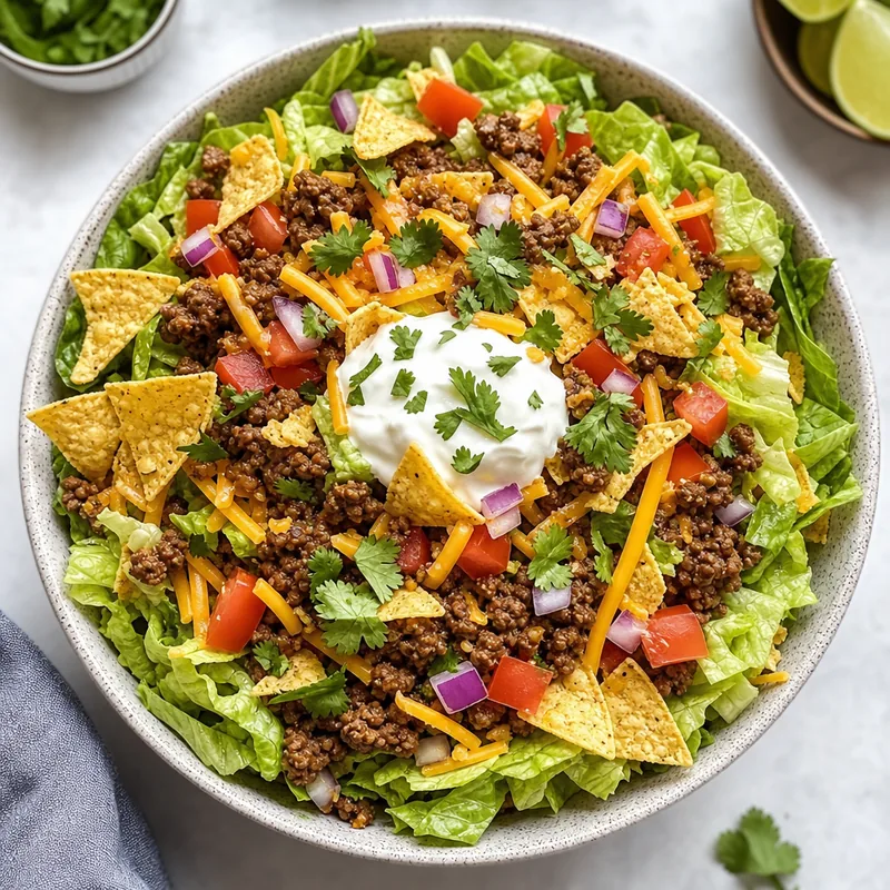 Beef Taco Salad