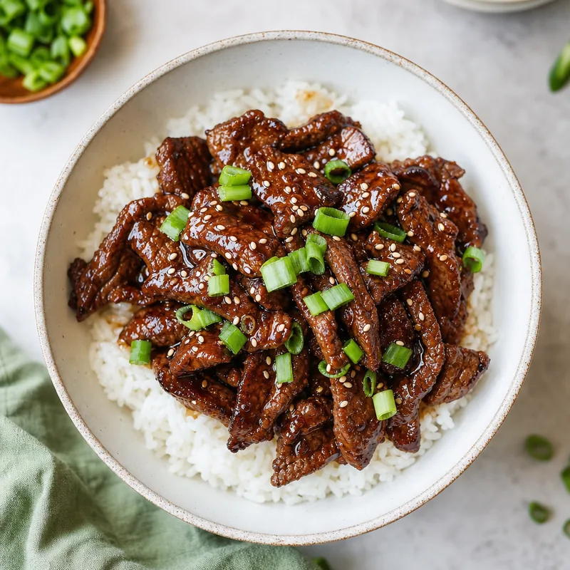 Beef Teriyaki Rice Bowl