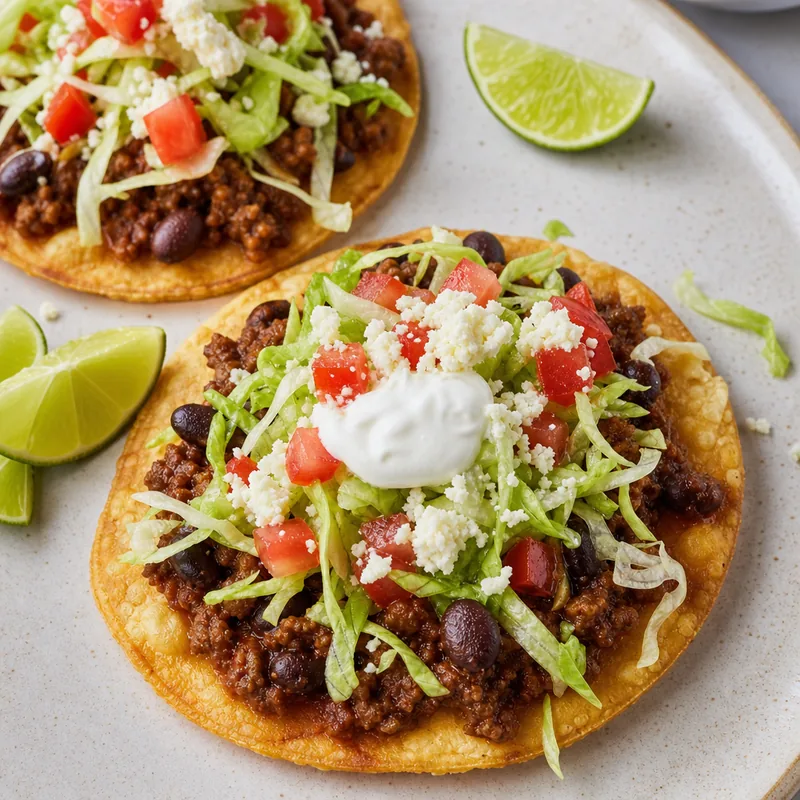 Beef Tostadas