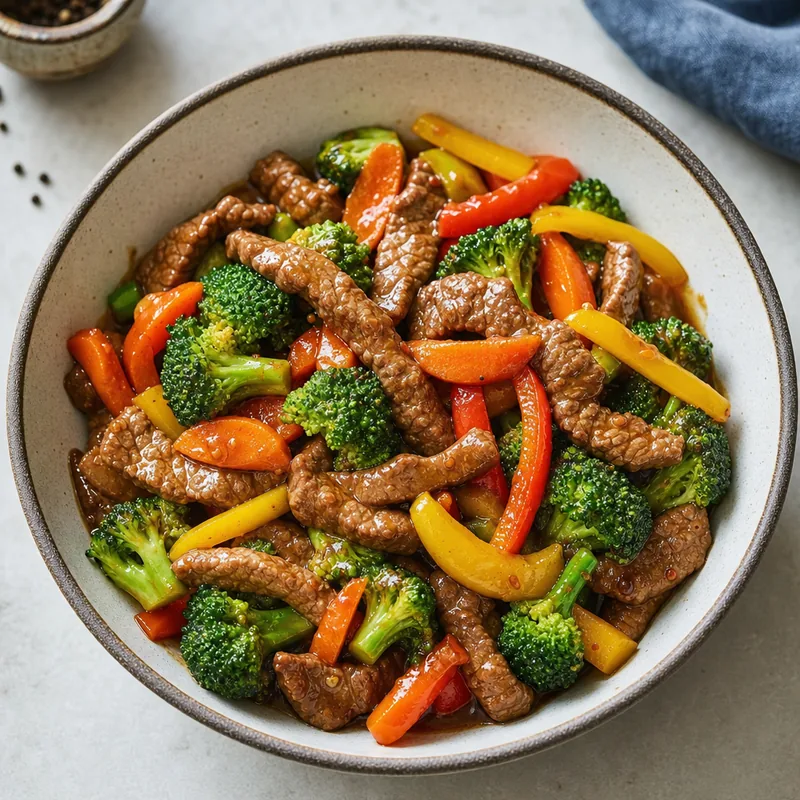 Beef with Mixed Vegetables