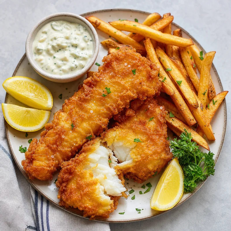 Beer Battered Fish Fry
