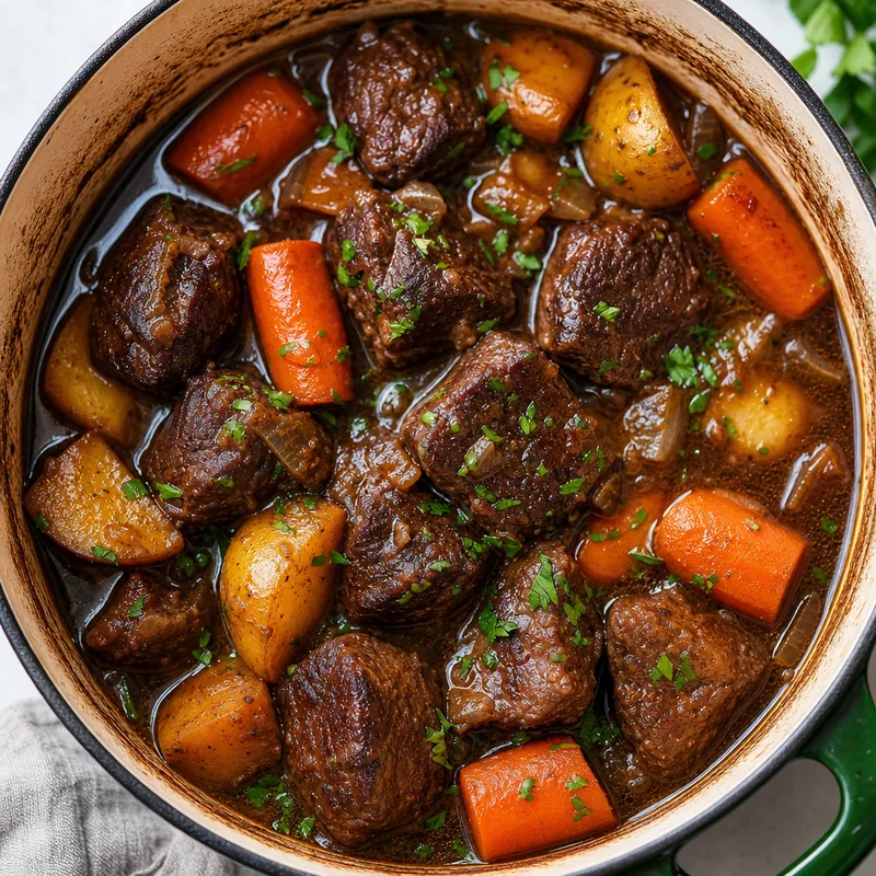Beer Braised Beef Stew