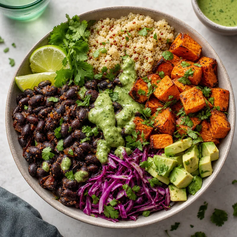 Black Bean Chipotle Grain Bowl