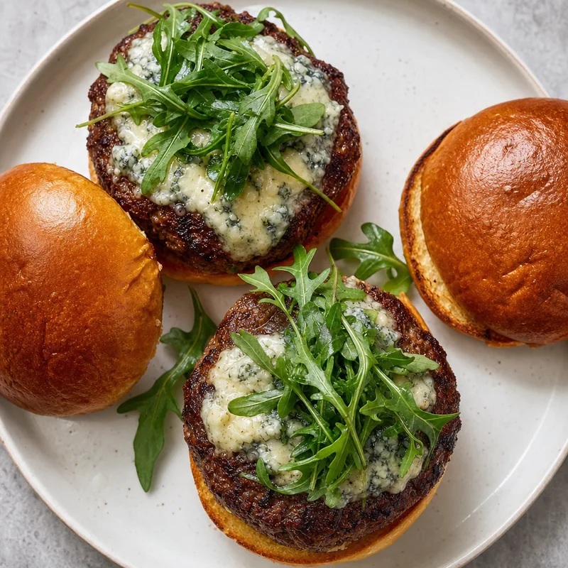 Blue Cheese Burgers