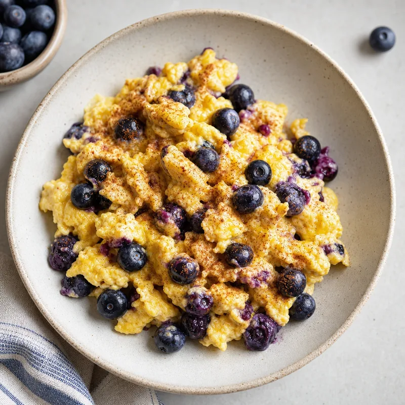 Blueberry Muffin Scramble