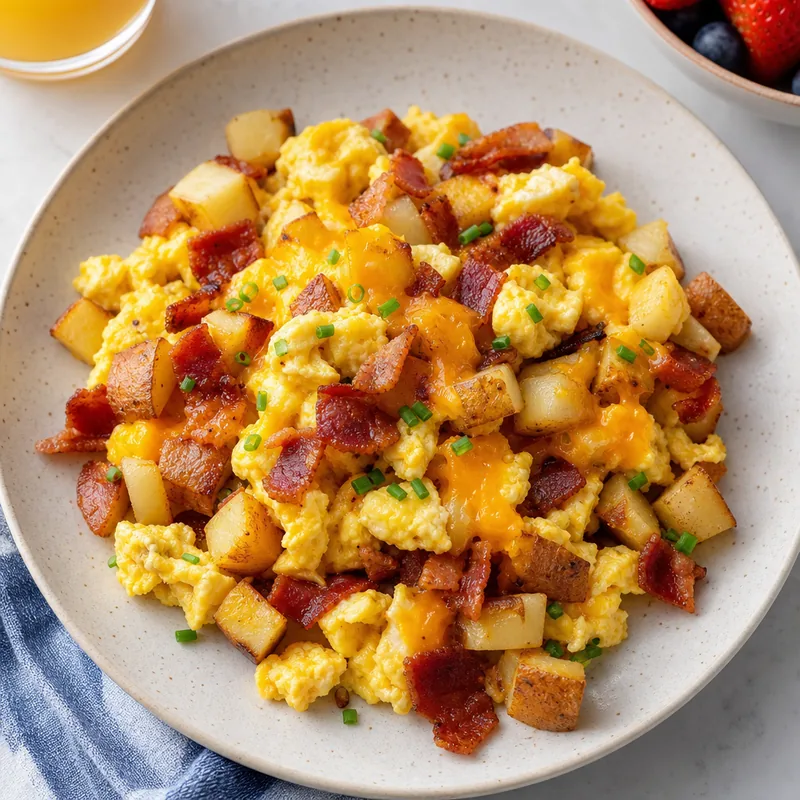 Breakfast for Dinner Scramble