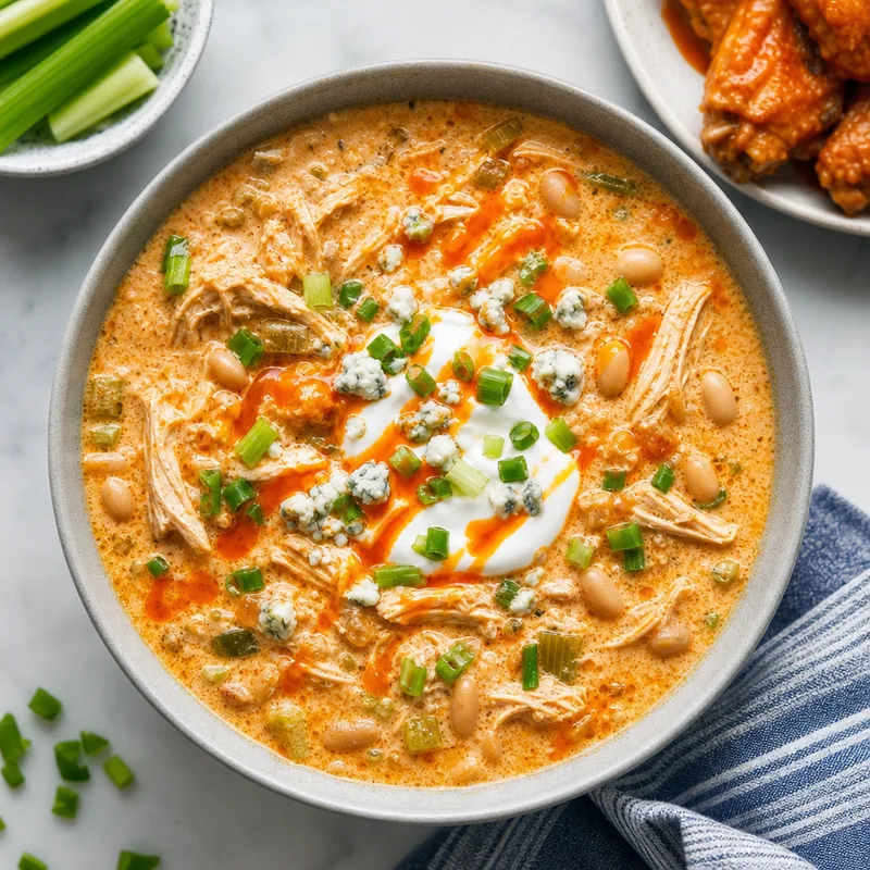 Buffalo Chicken Chili