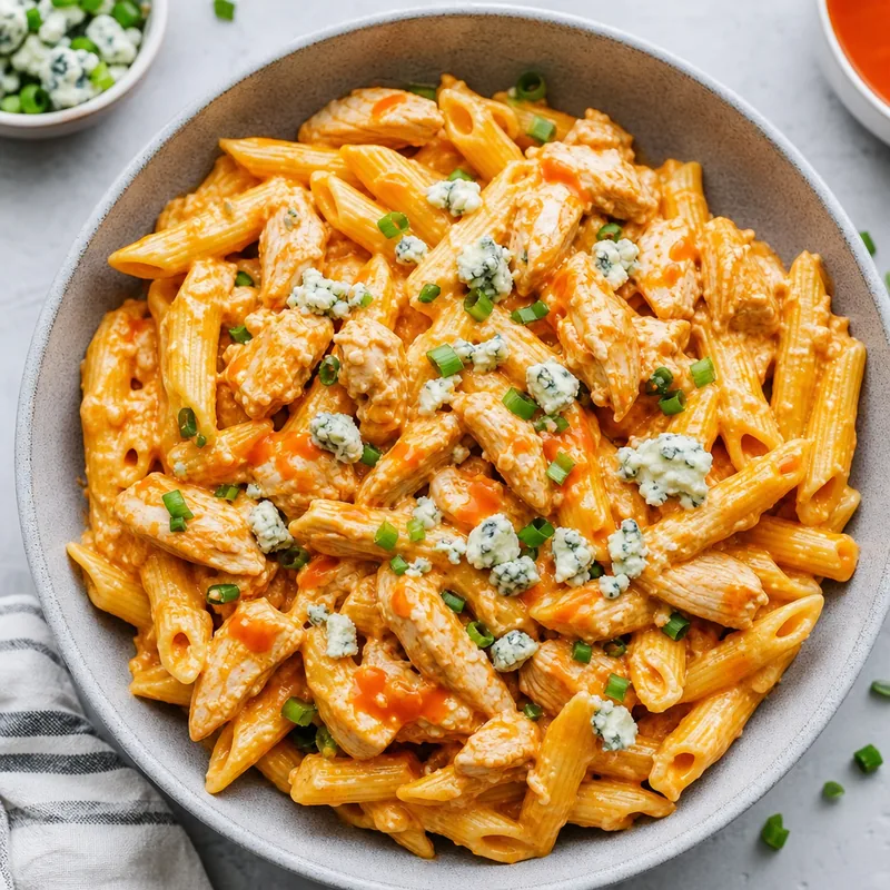 Buffalo Chicken Pasta