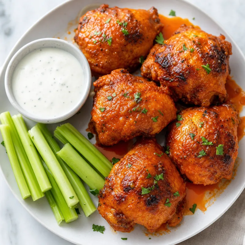 Buffalo Chicken Thighs
