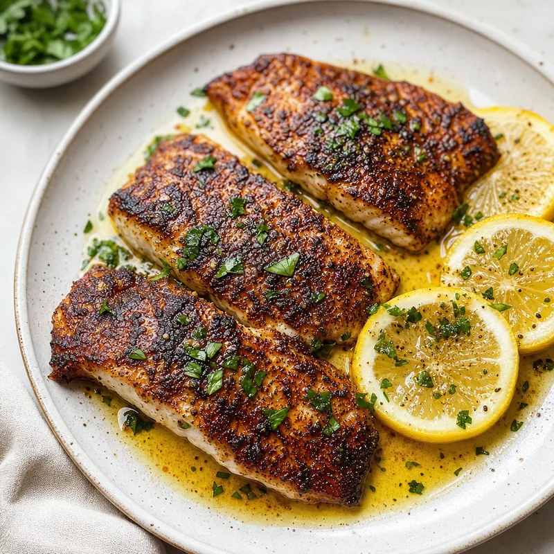 Cajun Blackened Fish