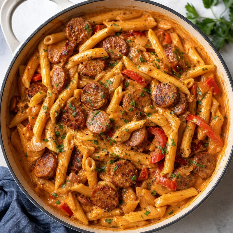 Cajun Sausage Pasta