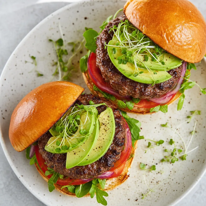 California Avocado Burgers