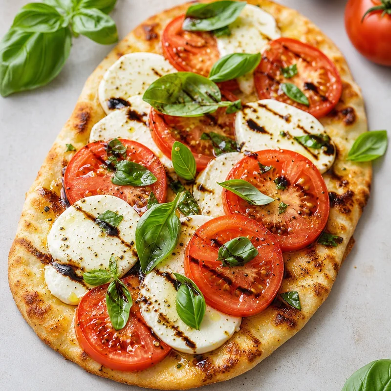 Caprese Flatbread Pizza