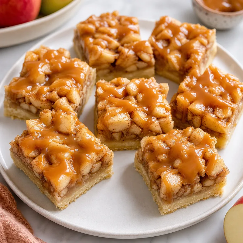Caramel Apple Bars