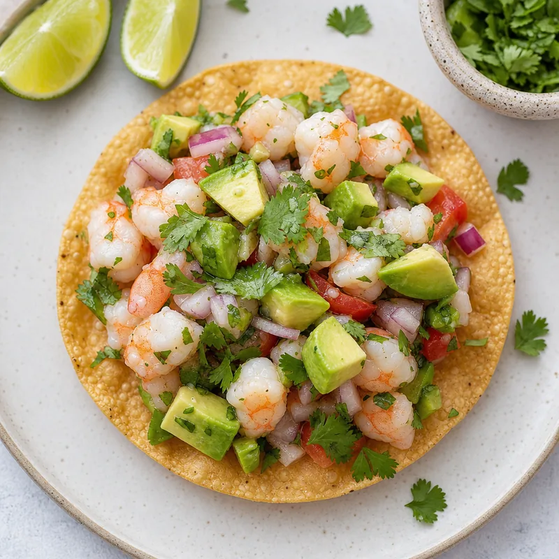 Ceviche Tostada