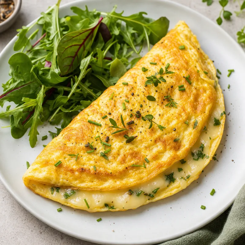 Cheese and Herb Omelette