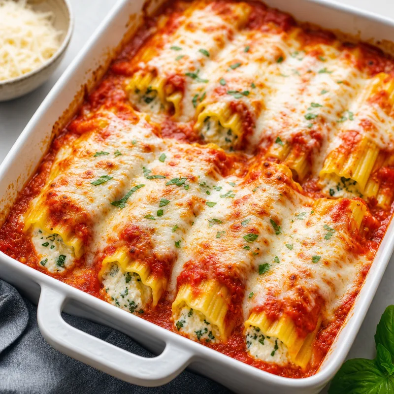 Cheese Manicotti