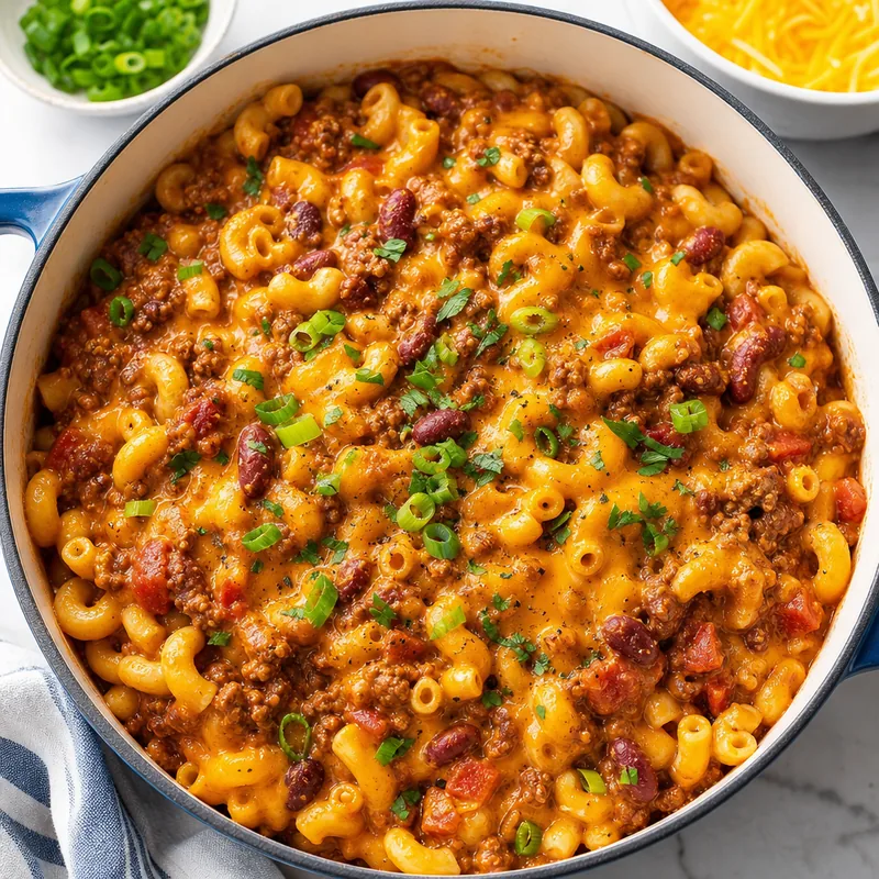 Cheesy Chili Mac
