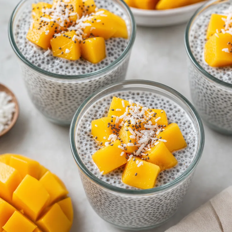 Chia Seed Pudding Cups