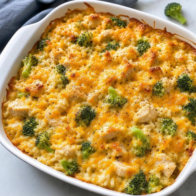 Chicken Broccoli Rice Casserole