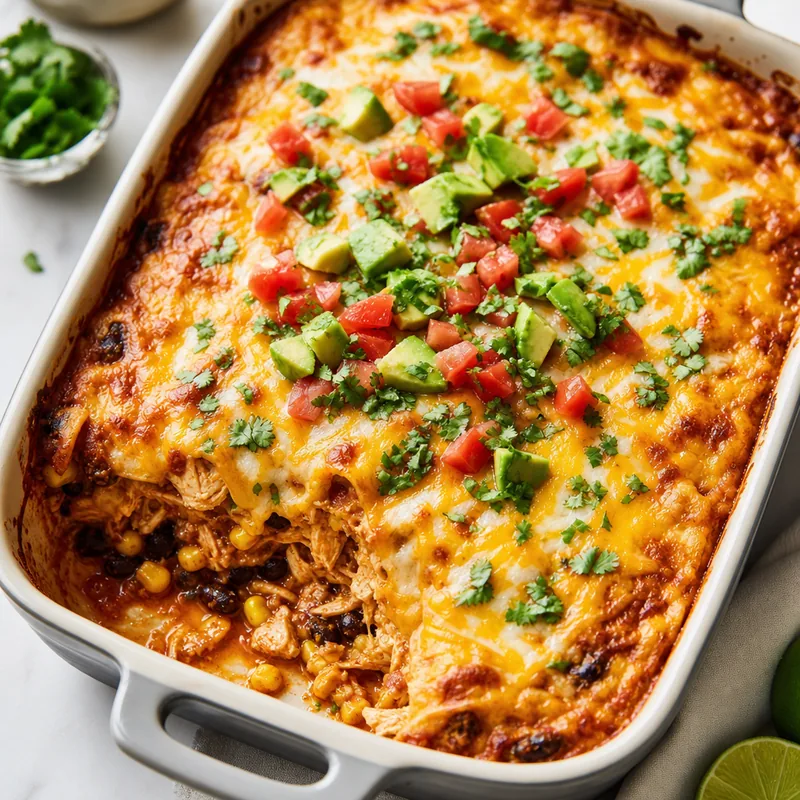 Chicken Enchilada Bake