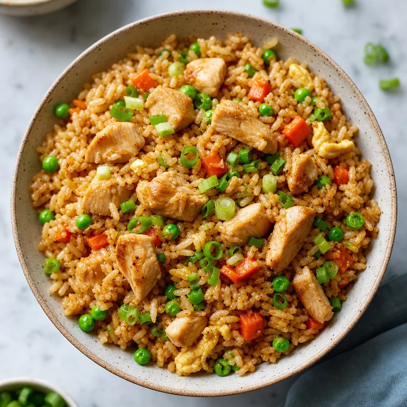Chicken Fried Rice with Vegetables