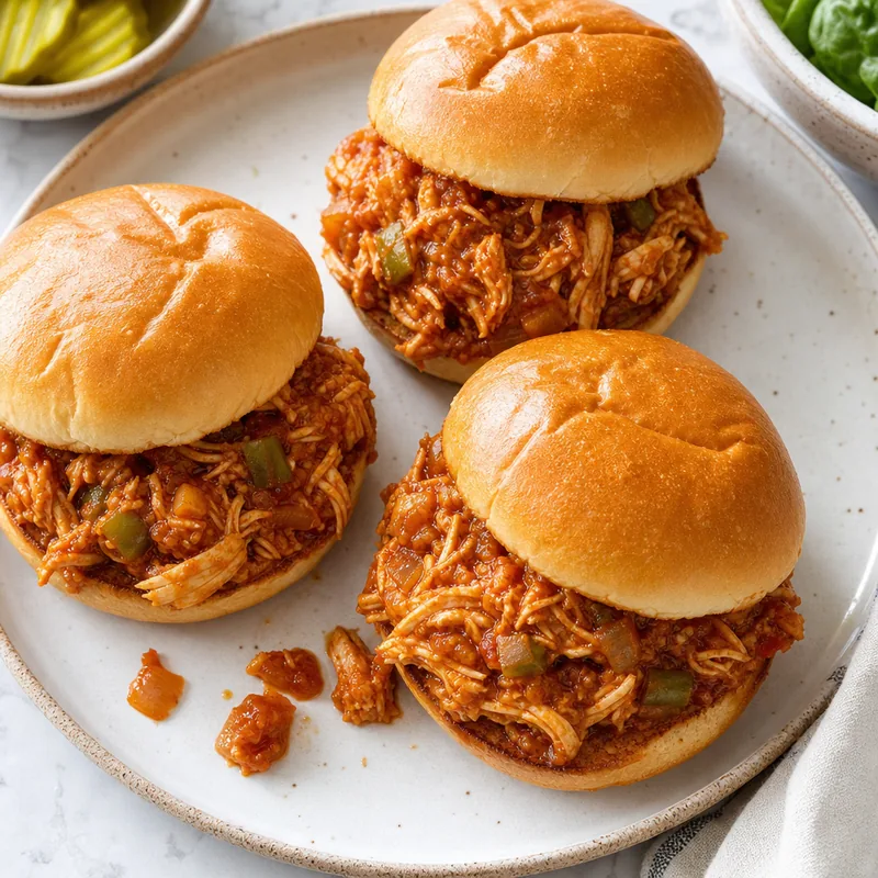 Chicken Sloppy Joes