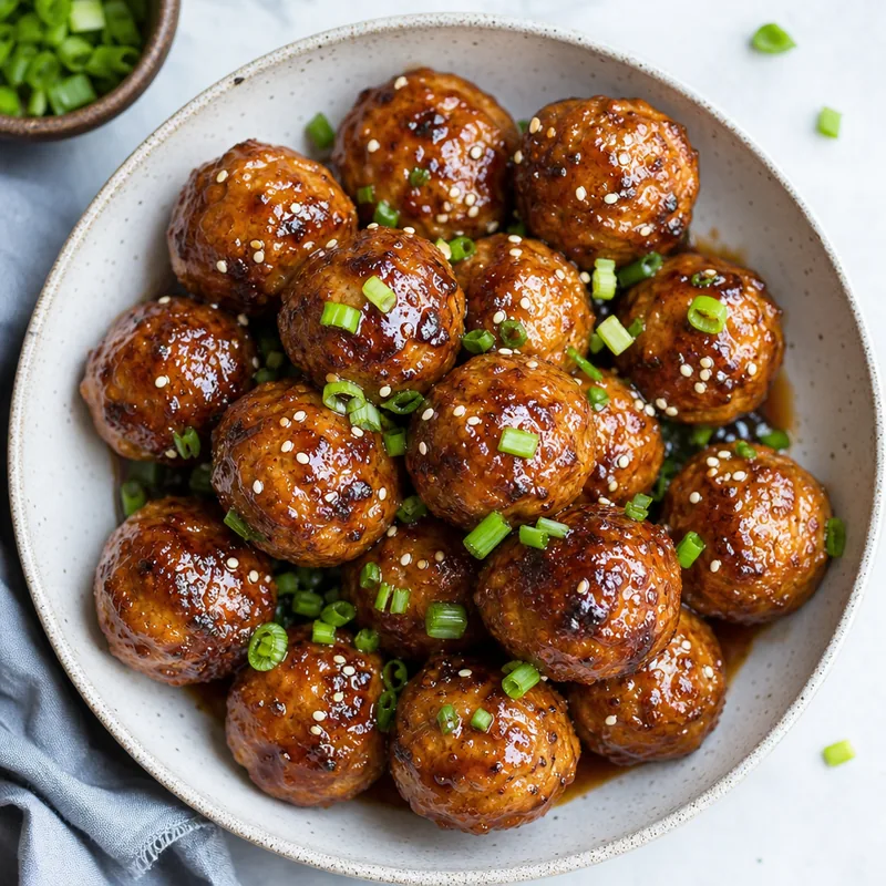 Chicken Teriyaki Meatballs