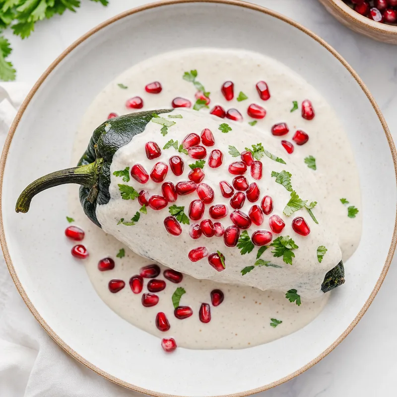 Chiles en Nogada
